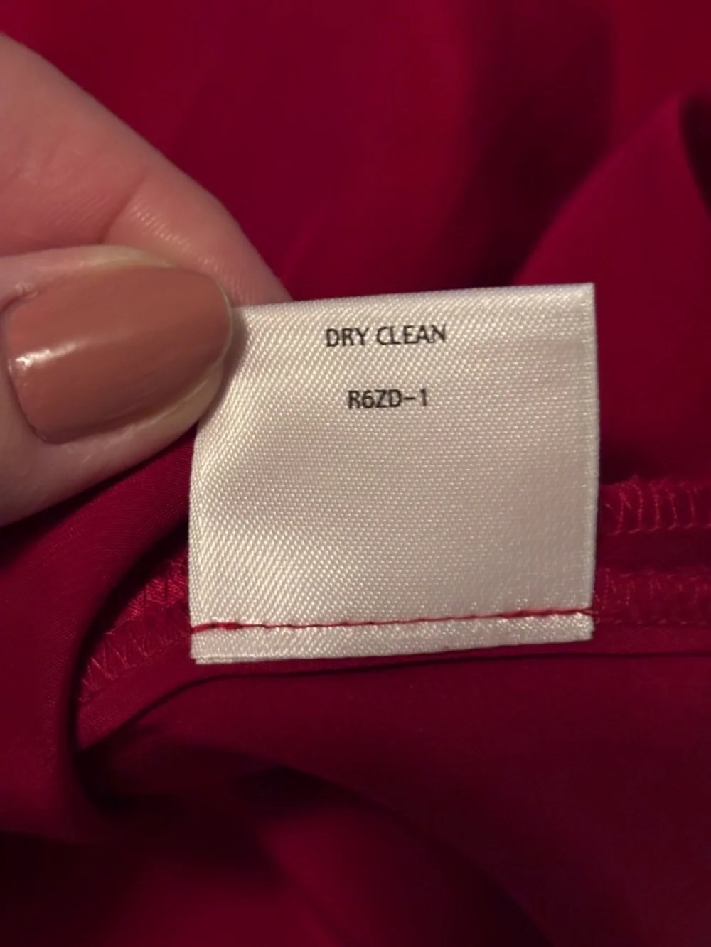 Red Silk Tank Top - Picture 5 of 5